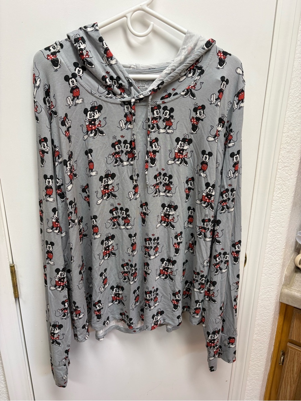 MeUndies Ultra Modal Mickey and Minnie pullover hoodie